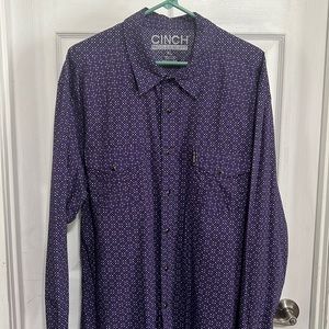 Cinch Pearl Snap Men’s XL